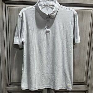 Vuori Light Gray Polo Shirt